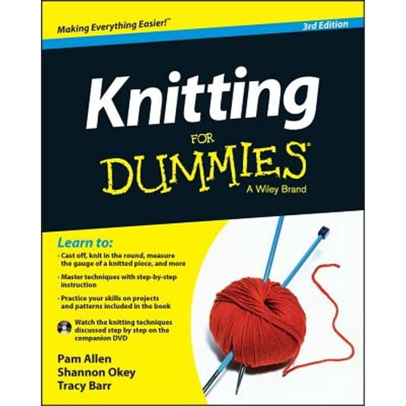 Pre-Owned For Dummies: Knitting for Dummies (Paperback)