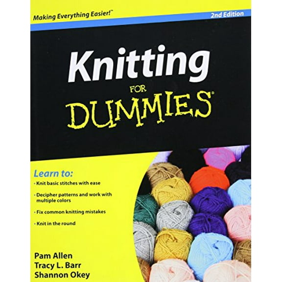 Pre-Owned Knitting for Dummies (Paperback) 0470287470 9780470287477