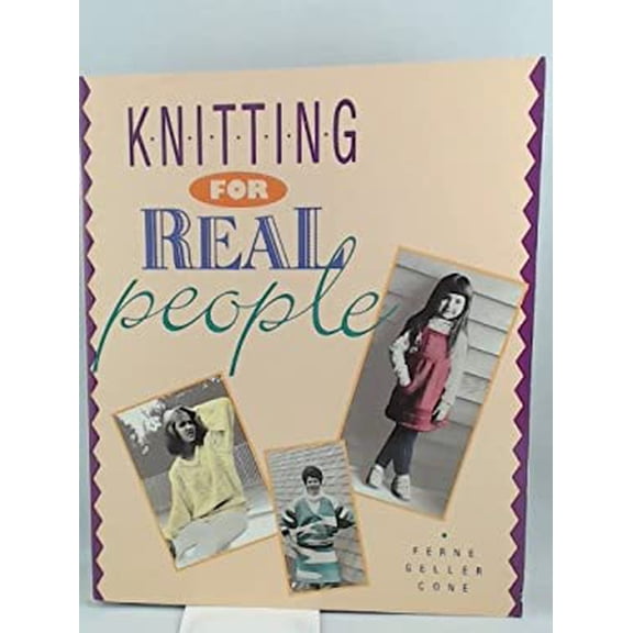 Pre-Owned Knitting for Real People (Paperback) 0934026475 9780934026475