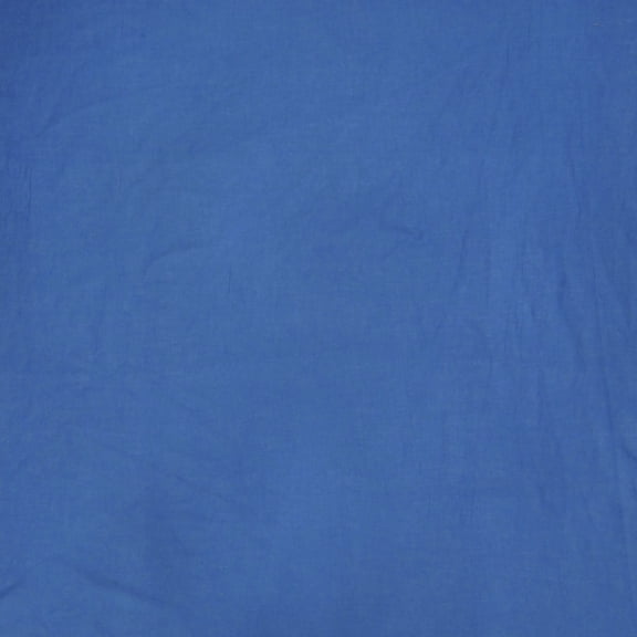 Knitwit 40" Wide Light Weight Blue Indian Cotton Cambric Fabric Crafting Material By The Yard