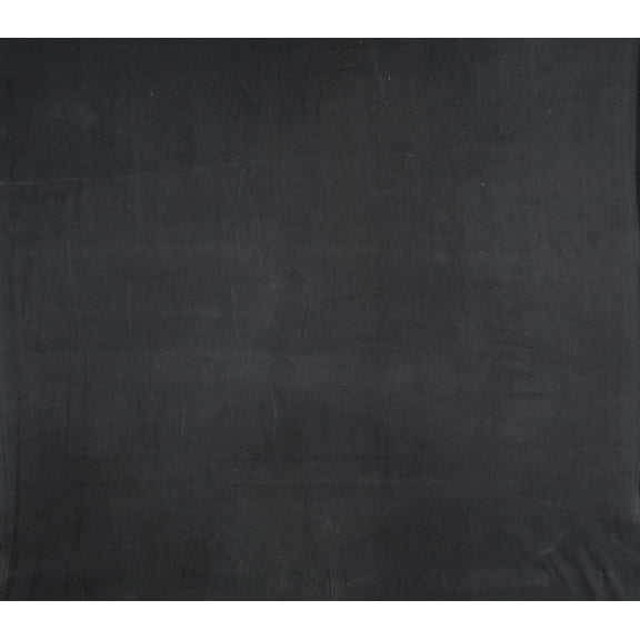 Knitwit 40" Wide Light Weight Crafting Indian Cotton Cambric Solid Pattern Black Fabric By The Yard"
