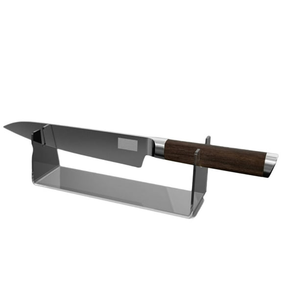 Knives Display Holder with Support Frame Knife Collection Showcase Acrylic Knives Desk Display Stand for Hunting Supply
