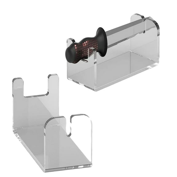 Knives Display Holder with Support Frame Knife Collection Showcase Acrylic Knives Desk Display Stand for Hunting Supply