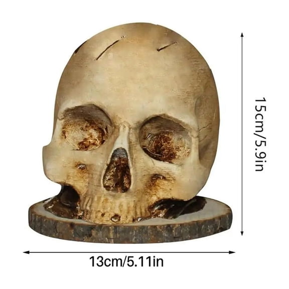 Knives Holder Kitchen Storage Skull Knife Horror Head Shape Knive Scary Rack