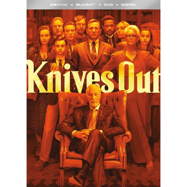 Knives Out (4K + Bluray + DVD + Digital Copy)