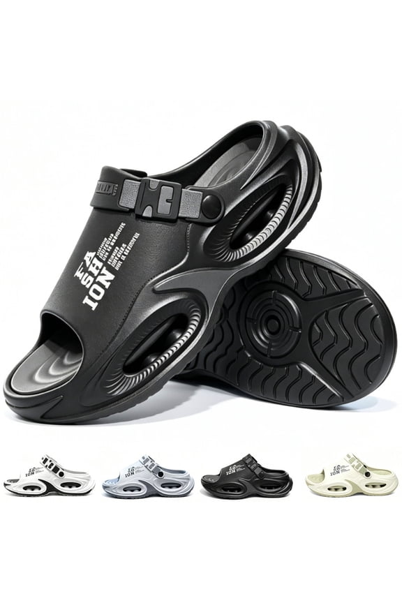 Casual Slides for Men Slip On Thick Cushioned Sole Sandals Men Summer Sport Sandals Lightweight Comfort for Shower & Outdoor Beach