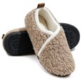 thumbnail image 1 of Knivor Closed Back Slippers for Women Slipper Socks Sherpa Fleece V‑Trim Slip On Indoor Outdoor Non Slip House Shoes, 1 of 8