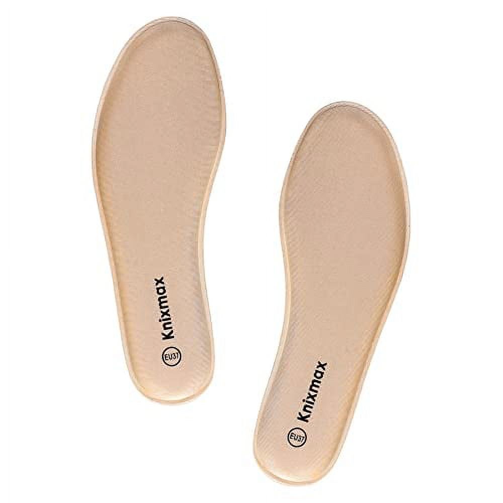 Knixmax Memory Foam Shoe Insoles for Women, Replacement Shoe Inserts