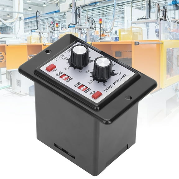 Knob Control Time Switch Relay On Off Timer Relay ATDVYA AC110v 220V 50/60Hz