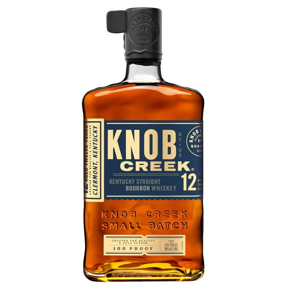 Knob Creek Small Batch Straight Bourbon Aged 12 YR, 750 ml Bottle, 50% ABV
