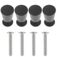 thumbnail image 1 of Knob Handle Metal Pulls Furniture Aluminum Alloy Jaladeras Para Gabinetes Cocina Closet Door Spherical Wardrobe 4 Pcs, 1 of 6