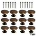 thumbnail image 1 of Knob Handles Antique Copper For Kitchen Bedroom Cabinets Doors Drawers, 1 of 9