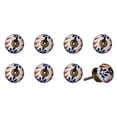thumbnail image 1 of Knob-It 8-Piece Vintage Cabinet Drawer Knobs Hand Painted Antique Design, 1 of 5