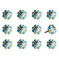thumbnail image 1 of Knob-It Vintage Cabinet Drawer Knobs Set 12-Piece Colorful Hand-Painted Bohemian, 1 of 5