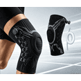 thumbnail image 1 of Knob Knee Brace for Pain Relief, Knee Support with Patella Gel Pad & Side Stabilizers, for Workout, Arthritis, Running,Joint Pain, Meniscus Tear, Anti-Slip Breathable, Comfortable Support,1PC., 1 of 7