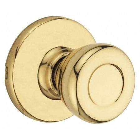 Kwikset Passage Door Knob Lockset Classic Style - Mechanical, Satin Finish, Silver