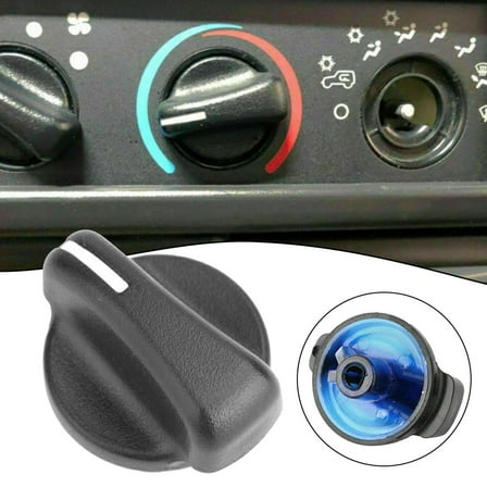 Knob Set For Heater Ac Blowers In For Jeep Wranglers From 1999 To 2006