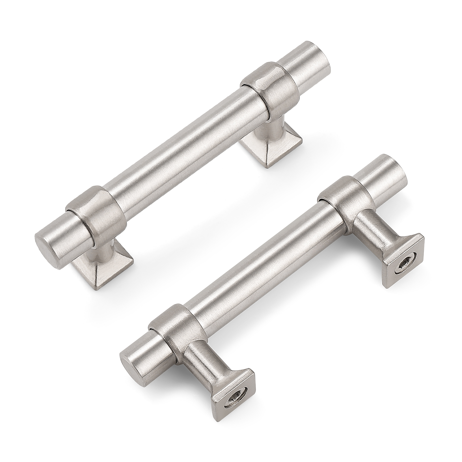 Knobelite 5 Pack Pulls 2.5 inch Stainless Steel Kitchen