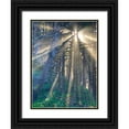 thumbnail image 1 of Knoble 25x32 Black Ornate Wood Framed with Double Matting Museum Art Print Titled - Hobbit Trail I, 1 of 4