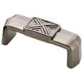 thumbnail image 1 of Knobware C3560 Hard Cross Pull 3 in. Black Nickel, 1 of 5
