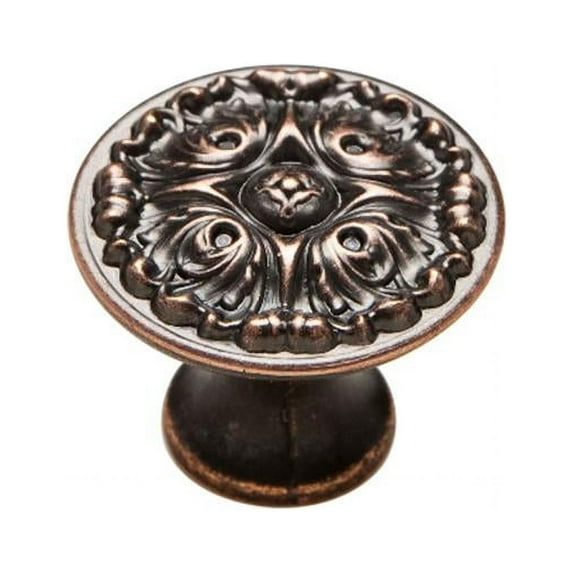 Knobware C5073 Vintage American Knob 1.12 in. Diameter French Gothic Venetian Bronze