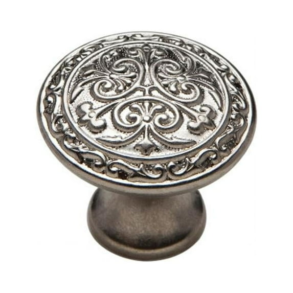 Knobware C5178 Vintage American Knob 1.12 in. Diameter Midieval Muted Nickel