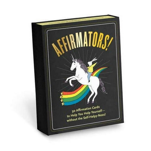 Knock Knock Affirmators : 50 Affirmative Cards To Help You Help Yourself - Without The Self-Helpy-Ness!