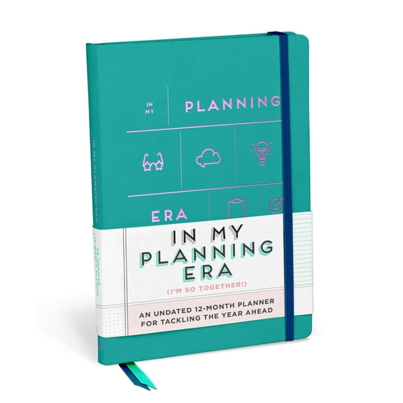 Knock Knock Hardcover Planners In My Planning Era Large Hardcover Planner: Undated 12-Month Planner, (Paperback)