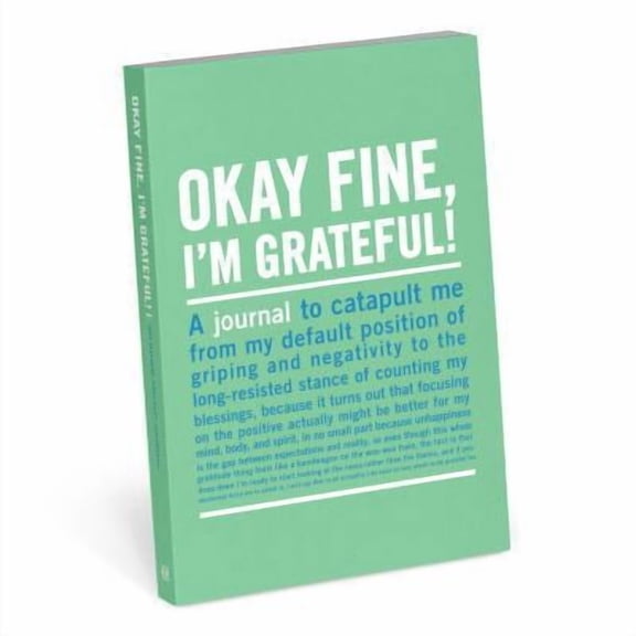 Pre-Owned Knock Knock Okay Fine, I`M Grateful Mini Inner Truth Journal