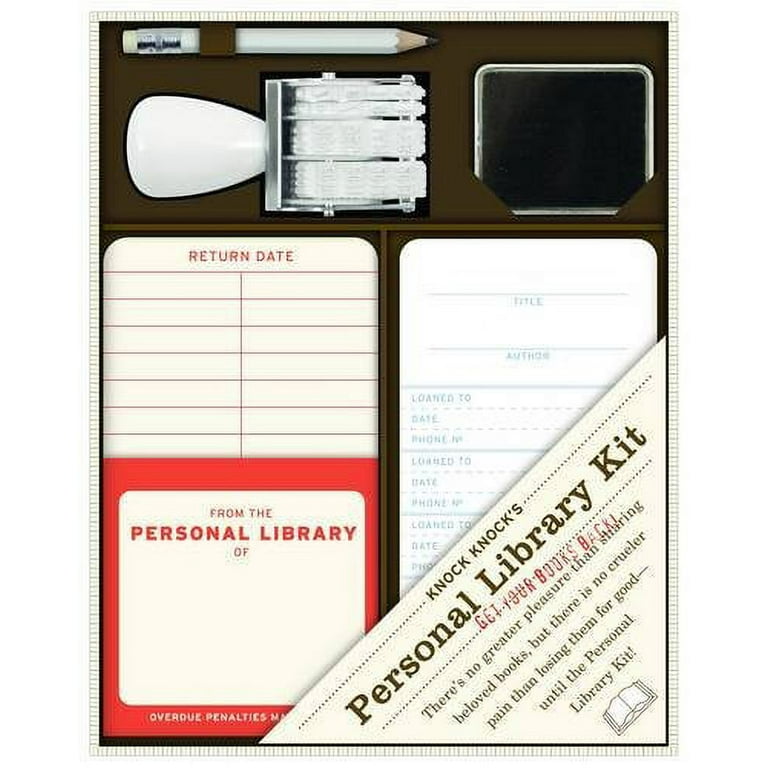 Personal Library Kit Classic Edition - Unique Gifts - Knock Knock —  Perpetual Kid