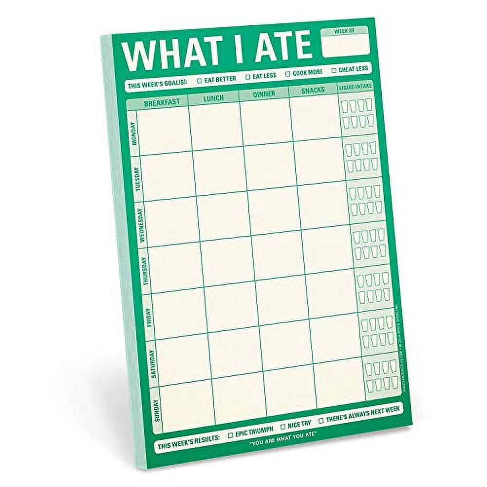 Knock Knock What I Ate Pad