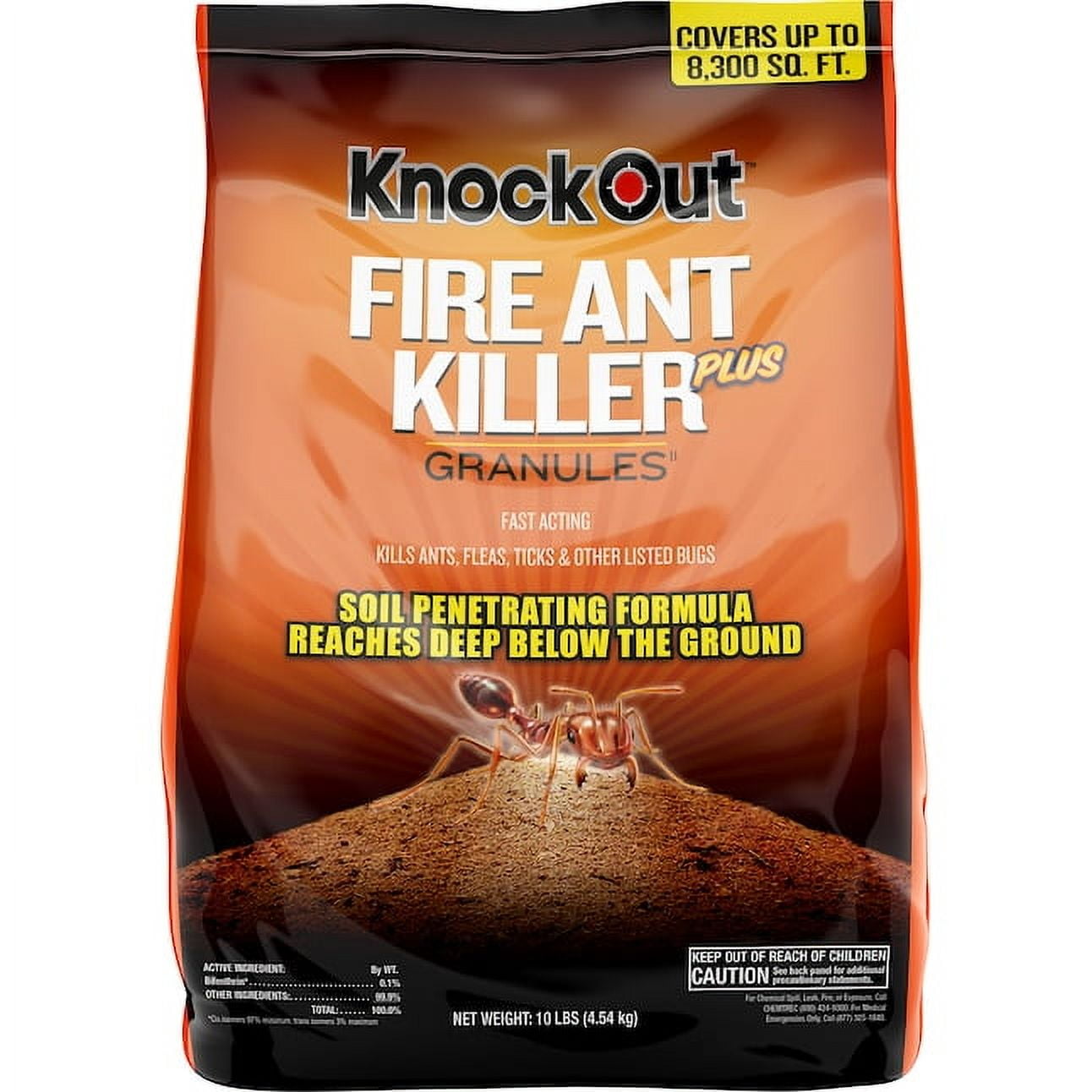 Knock Out 10-lb Fire Ant Killer Plus Fire Ant Killer
