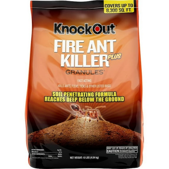 Knock Out 10-lb Fire Ant Killer Plus Fire Ant Killer