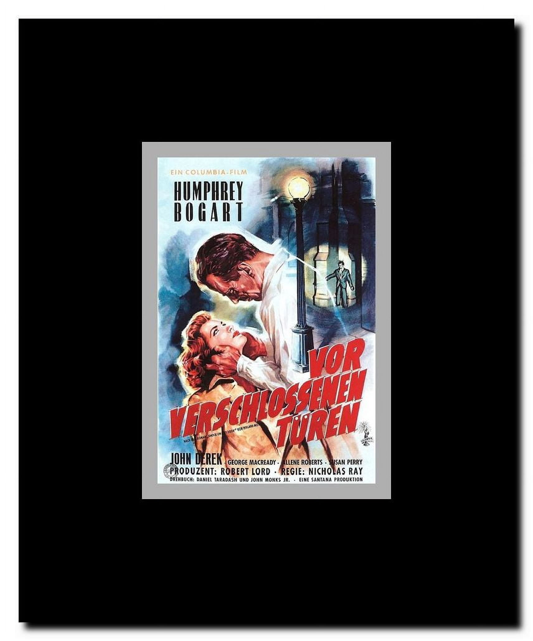 Knock on Any Door Framed Movie Poster