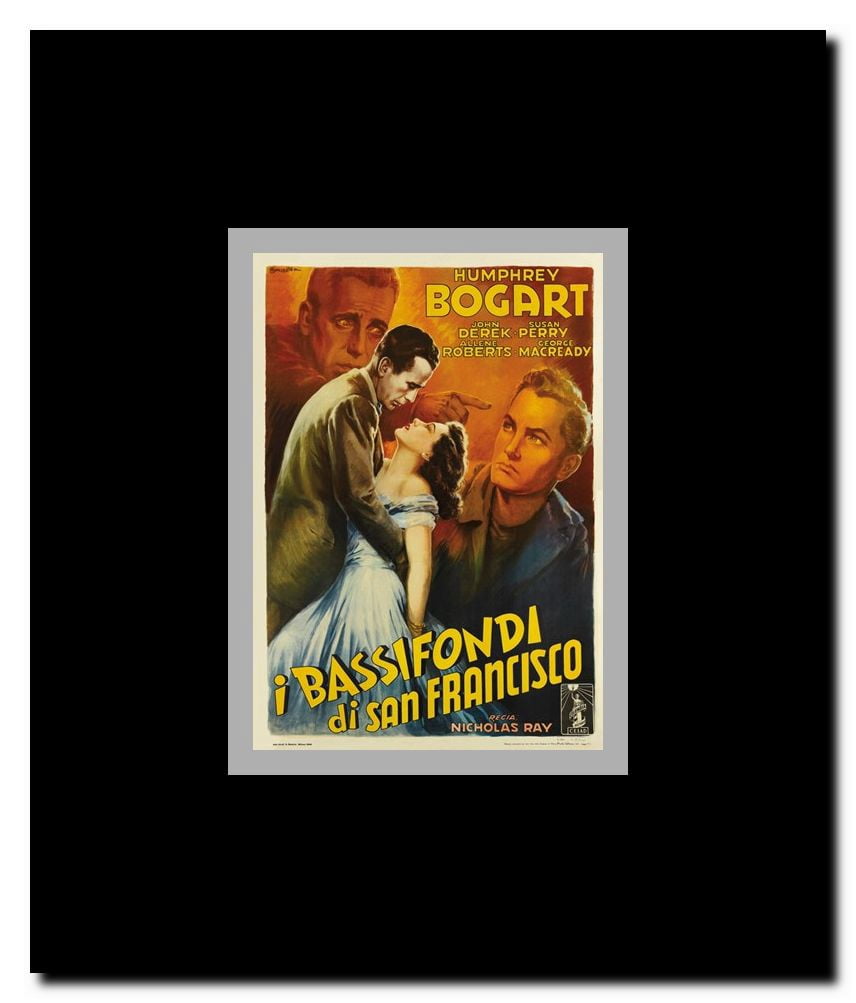 Knock on Any Door Framed Movie Poster