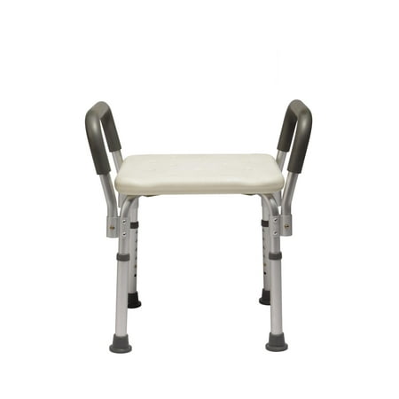 Knockdown Bath Bench with Arms - MDS89740RWA