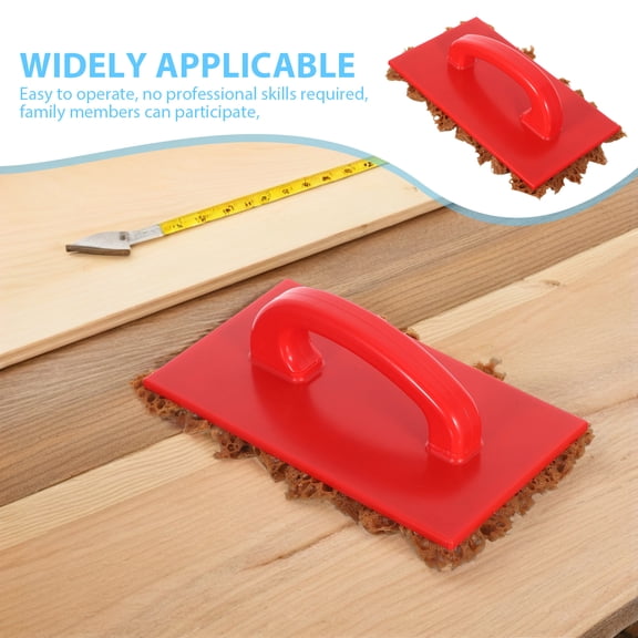 LOLIPPYY Detachable Texture Sponge With Handle - Diy Painting Wall Texture Tool Home Decor Sponge For Wall Patch And Crack Covering For Drywall And Ceiling Repair