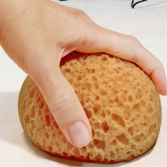 Knockdown Texture Sponge, Large 5.5x4.6x2.6'' Drywall and Wall Patch Ceiling Texture Sponge, Texture Patch Sponges Decor for Repair DIY Painting Ceiling (1 Pack)