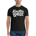 thumbnail image 1 of Knocked Music Loose Mens Cotton Short Sleeve Crewneck T Shirts Regular-Fit Graphic Tee Shirts Top, 1 of 6