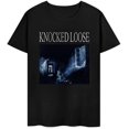 thumbnail image 1 of Knocked Music Loose Mens T Shirt Novelty Printed Short Sleeve Cotton Loose Shirts O-Neck Graphic Crew Neck Tees Shirts, 1 of 7