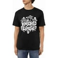 thumbnail image 1 of Knocked Music Loose Shirt Men's Short Sleeve Crew Neck Casual Fashion Cotton Tops, 1 of 4