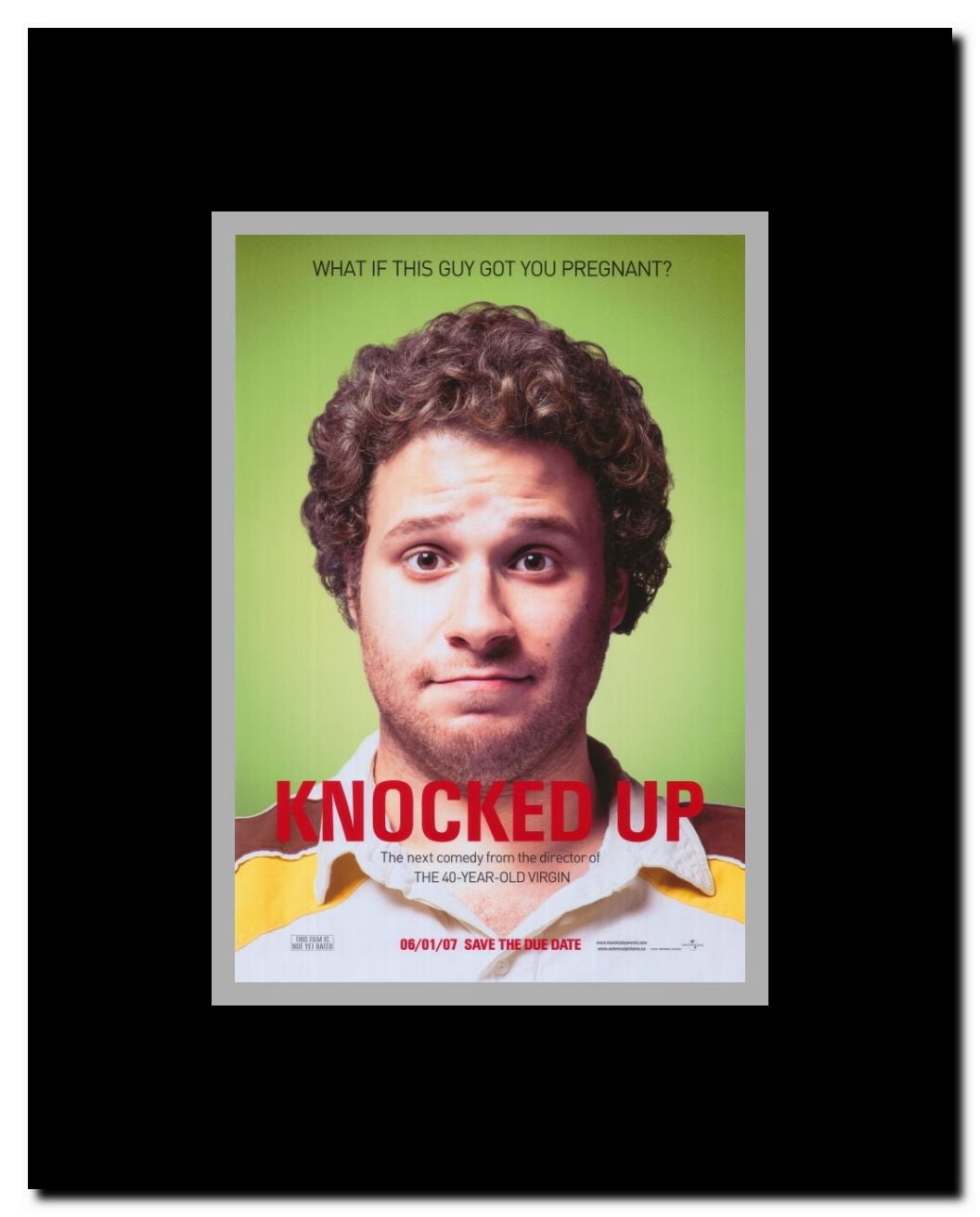 Knocked Up Framed Movie Poster