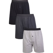 Knocker Cotton Knit Boxers 3 Pack Men Big & Tall