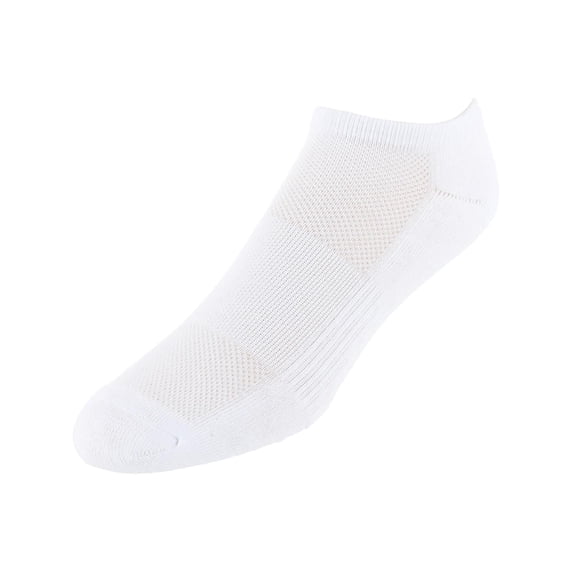 CTM Half Cushioned No Show Socks with Arch Support (3 Pairs) (Men)