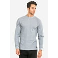 thumbnail image 1 of Knocker Men's Classic Waffle Knit Medium Weight Cotton Long Sleeve Light Thermal T-Shirt Top, 1 of 3