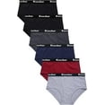thumbnail image 1 of Knocker Men's Cotton Brief with Comfortable Waistband Pack of 6 Multicolor, 1 of 3