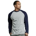 thumbnail image 1 of Knocker Men's Long Sleeve Baseball Raglan Shirt, 1 of 4