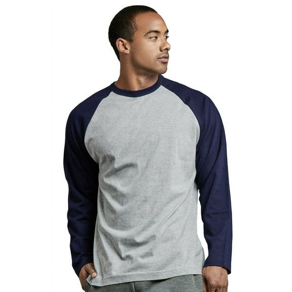 Knocker Men's Long Sleeve Baseball Raglan Shirt