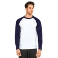 thumbnail image 1 of Knocker Men's Long Sleeve Baseball Raglan Shirt, 1 of 4