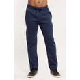 thumbnail image 1 of Knocker Men's Mid-Weight Open Bottom Fleece Lounge Sweatpants with Side Pockets, 1 of 1